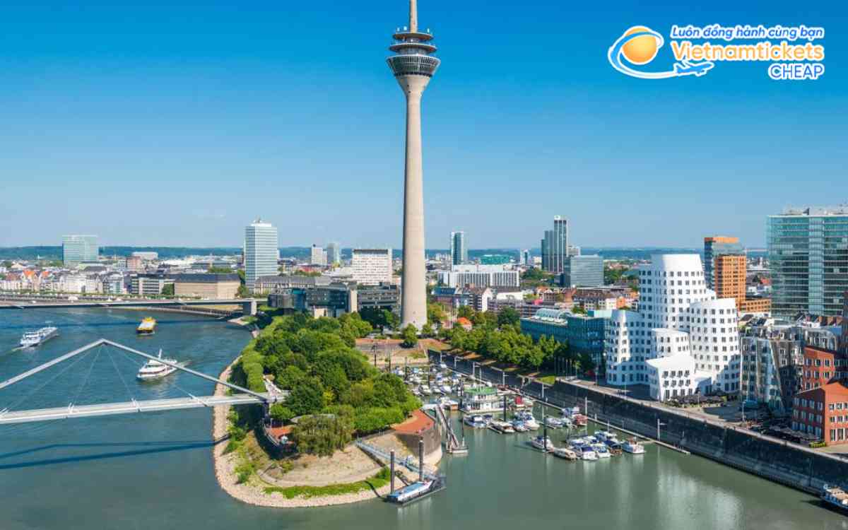 Đặt vé máy bay đi Duesseldorf giá rẻ