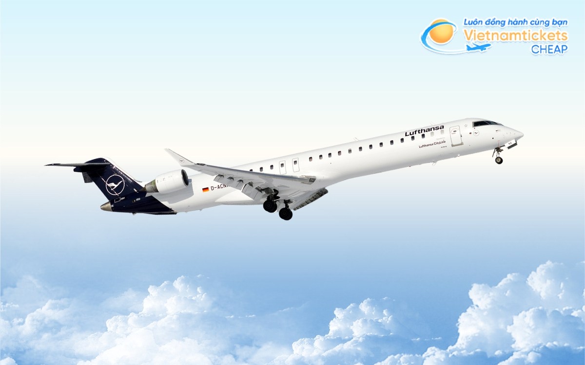 Lufthansa là hãng bay đi Flensburg nổi bật