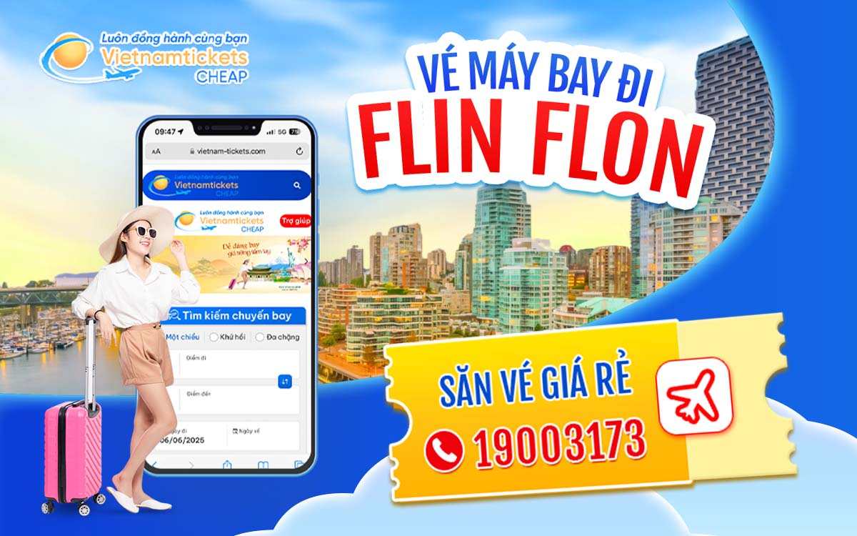 Vé đi Flin Flon