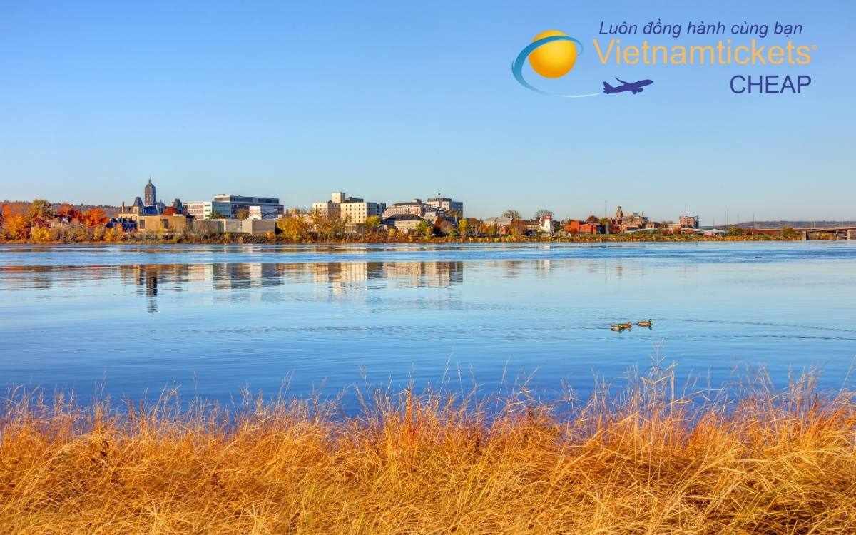Lịch bay đi Fredericton chi tiết từng tuyến