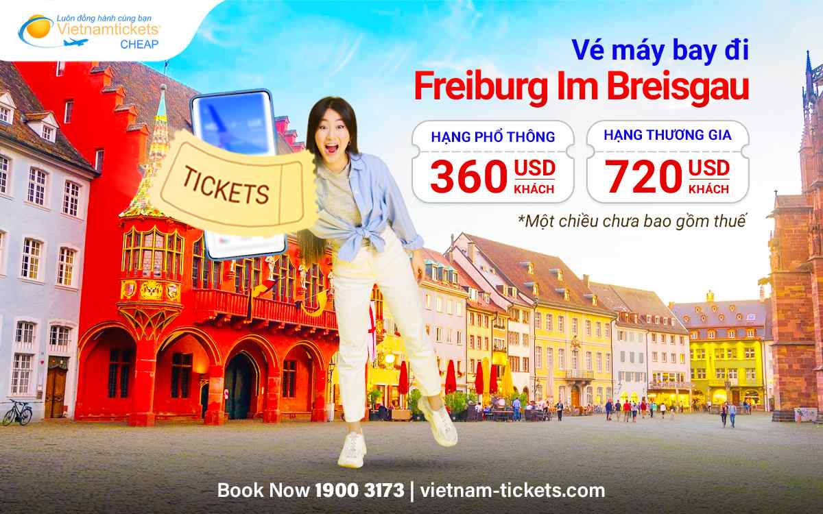 Vé Máy Bay Đi Freiburg Im Breisgau