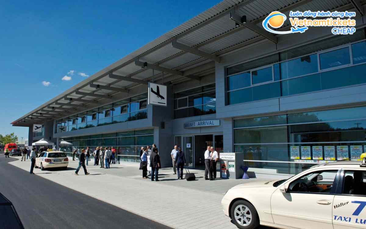 Sân bay Friedrichshafen cung cấp đa dạng phương tiện