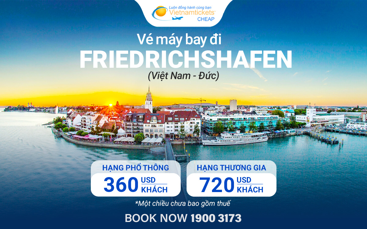 Vé Máy Bay Đi Friedrichshafen