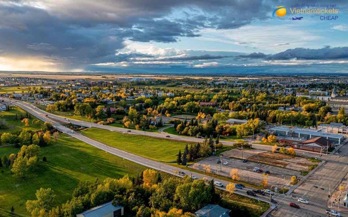 Giá vé máy bay đi Grande Prairie