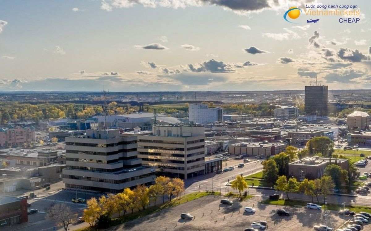 Sự khác nhau giữa vé đi Grande Prairie và các điểm đến nổi bật