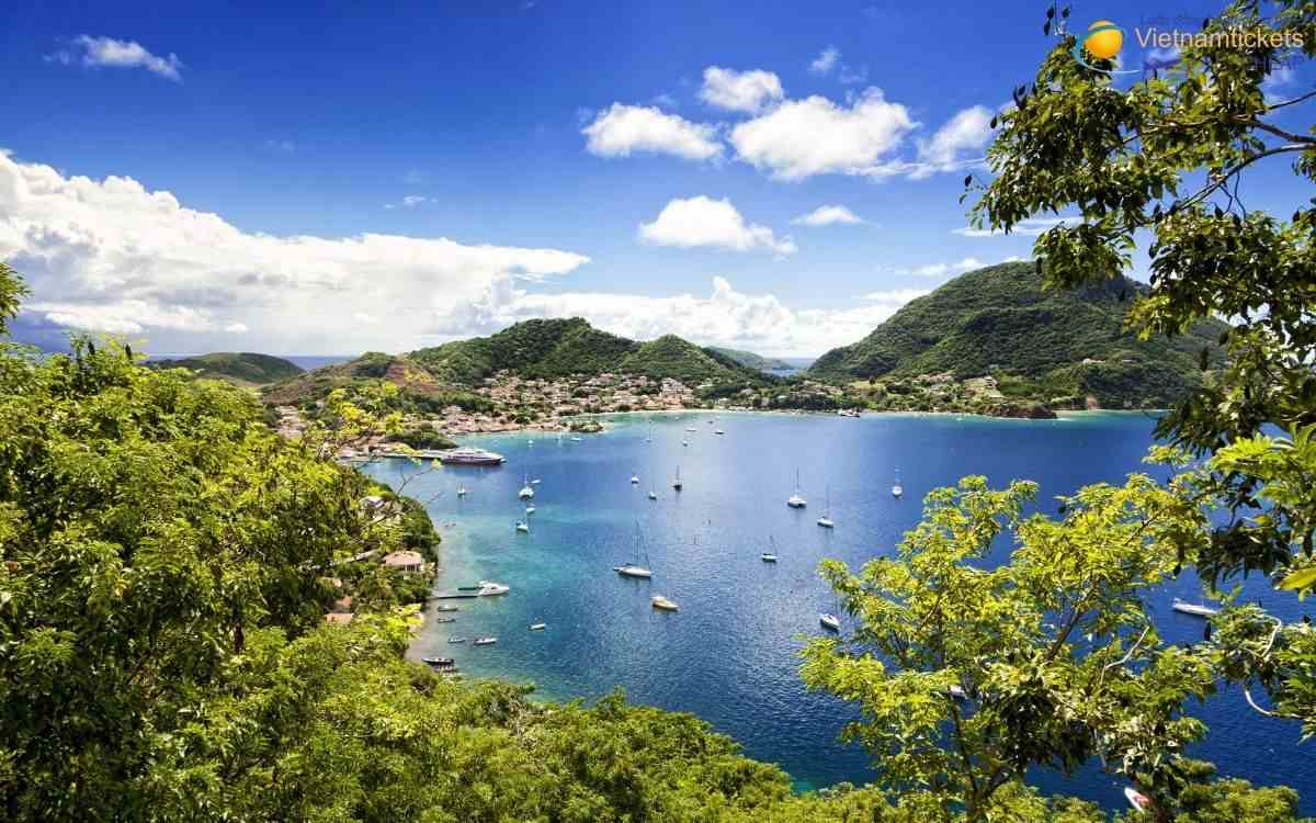 Sân bay và điểm đến khi bay tới Guadeloupe