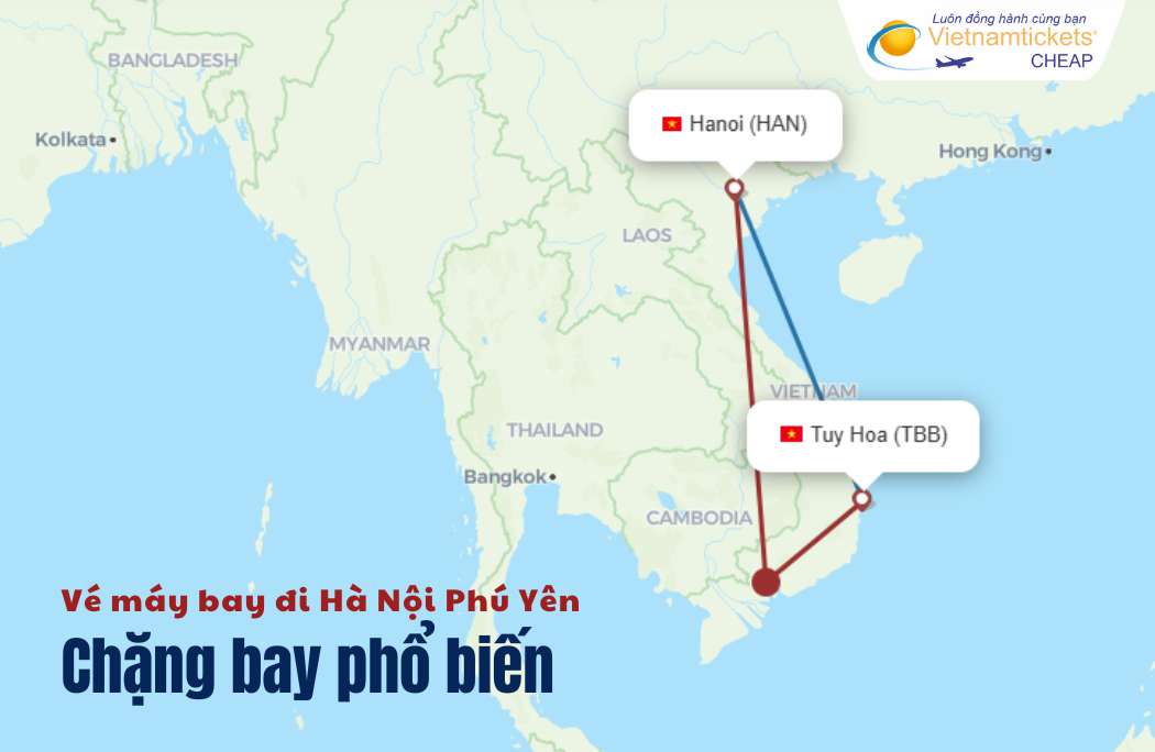 Chặng bay Hà Nội Phú Yên