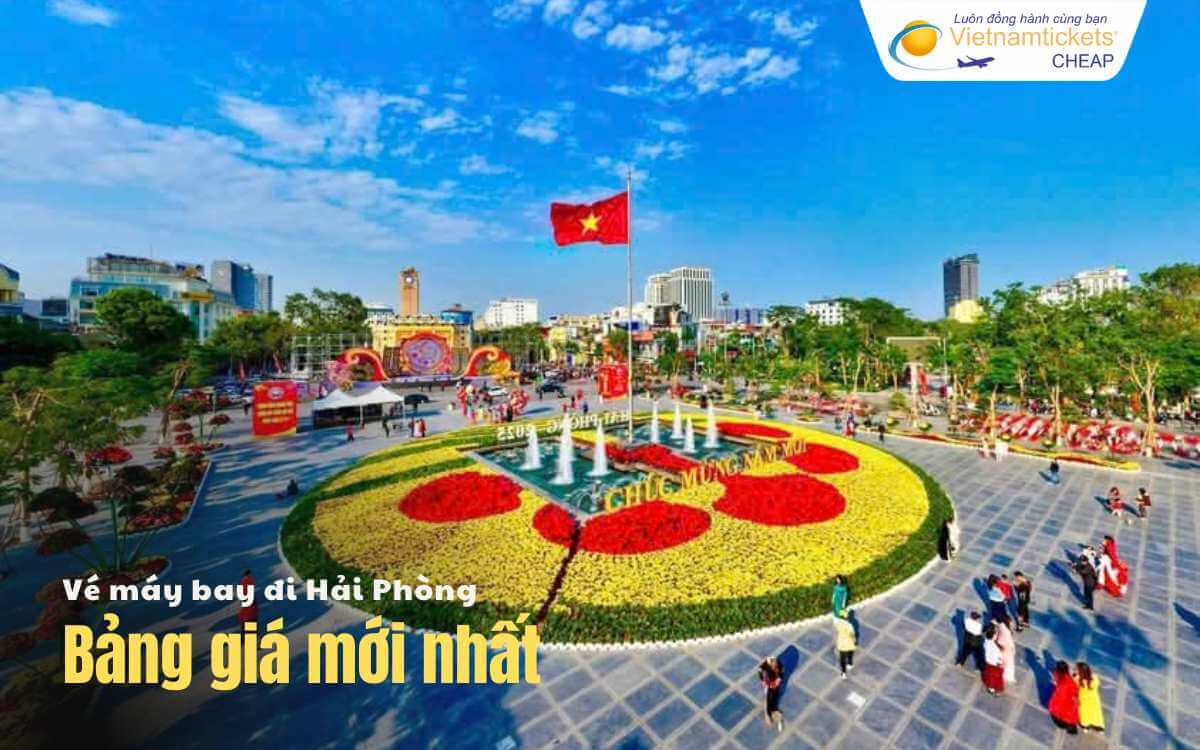 Giá vé máy bay đi Hải Phòng