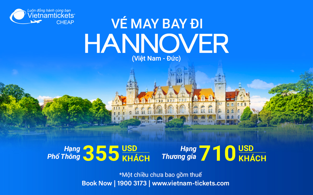 Vé Máy Bay Đi Hannover