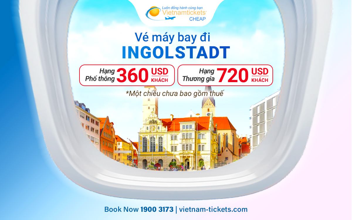 Vé Máy Bay Đi Ingolstadt