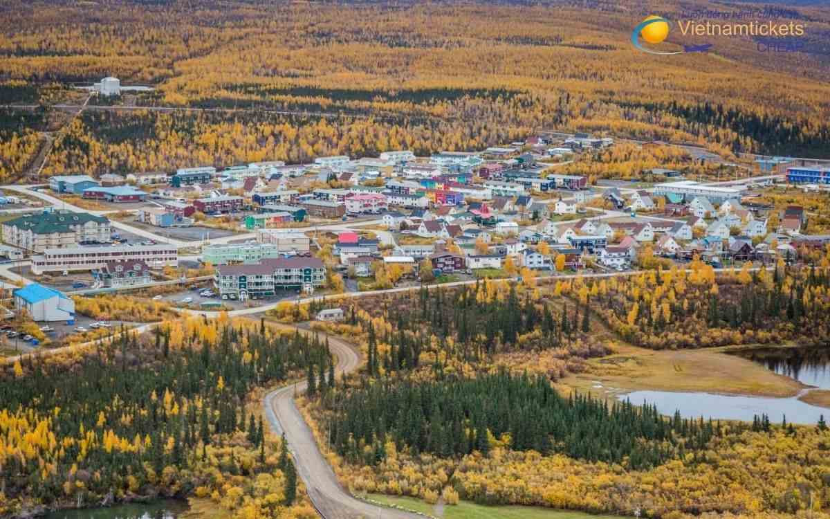 Giá vé máy bay đi Inuvik 