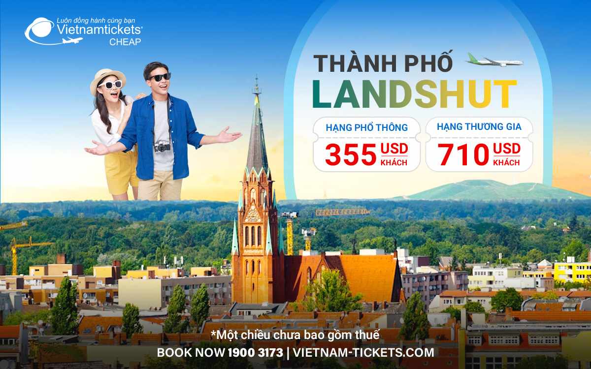 Vé Máy Bay Đi Landshut