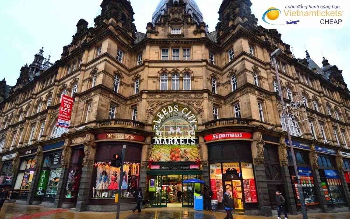 Lịch bay đi Leeds cập nhật mới nhất