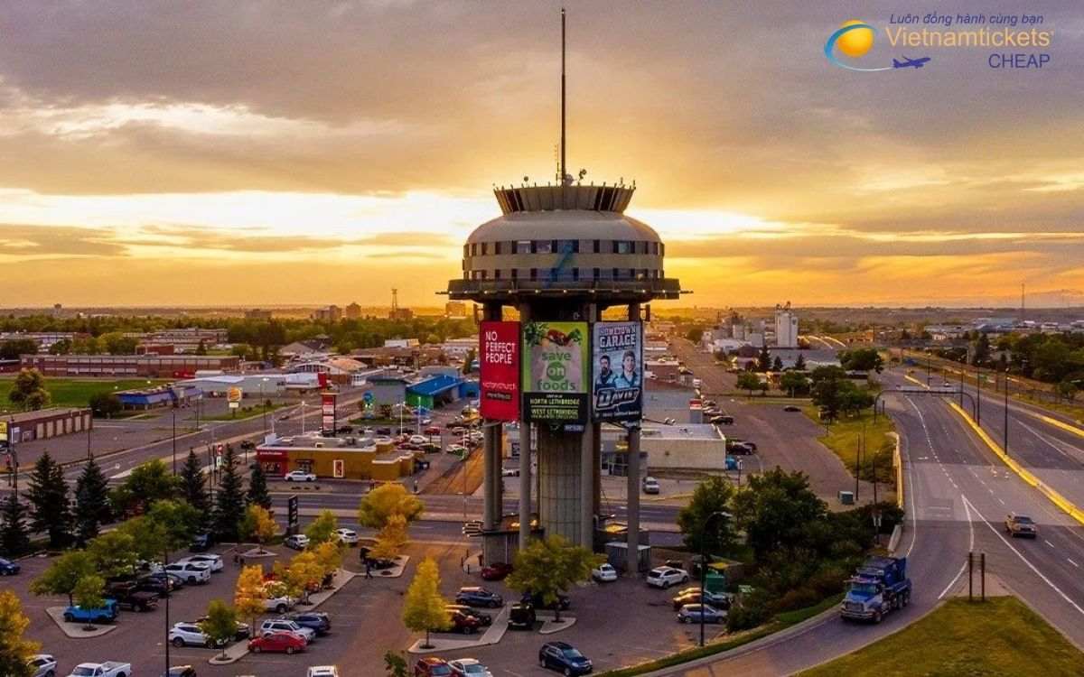 Giá vé máy bay đi Lethbridge