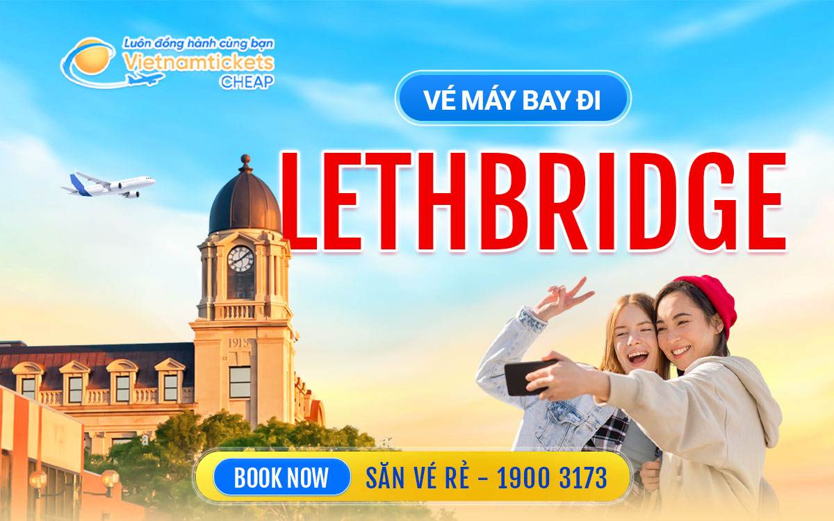 Vé đi Lethbridge