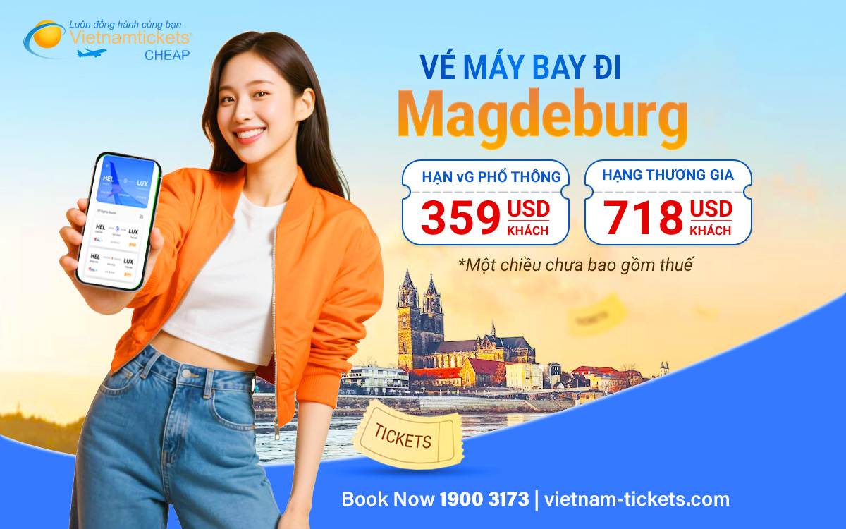 Vé Máy Bay Đi Magdeburg