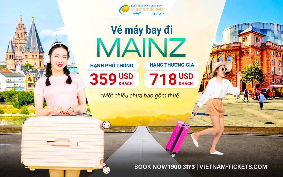 Vé Máy Bay Đi Mainz