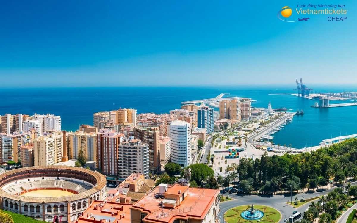 Cập nhật lịch bay từ Việt Nam đi Malaga