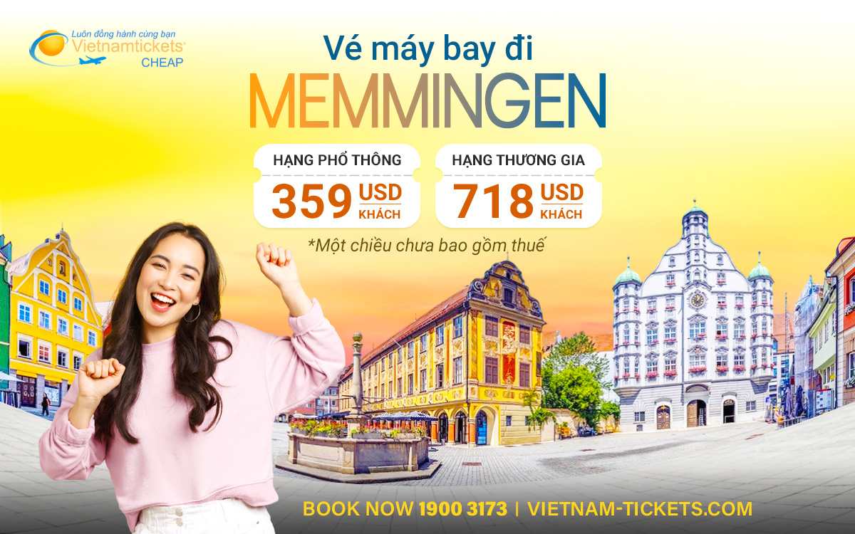 Vé Máy Bay Đi Memmingen