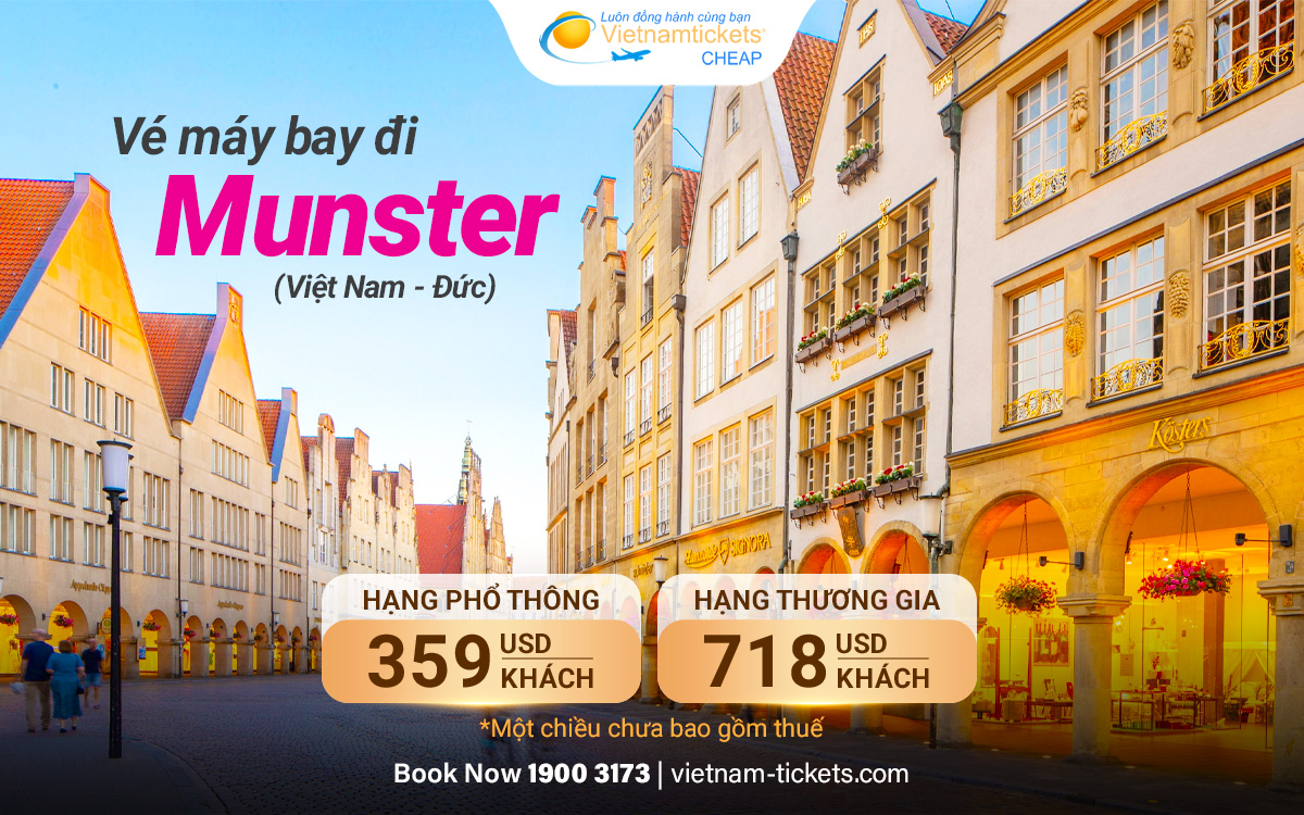 Vé Máy Bay Đi Munster