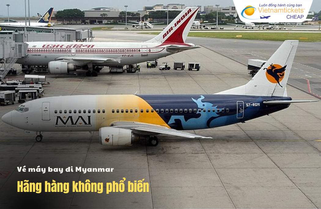 Hãng hàng không đi Myanmar
