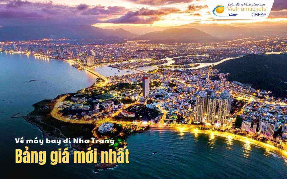 Bảng giá vé máy bay đi Nha Trang