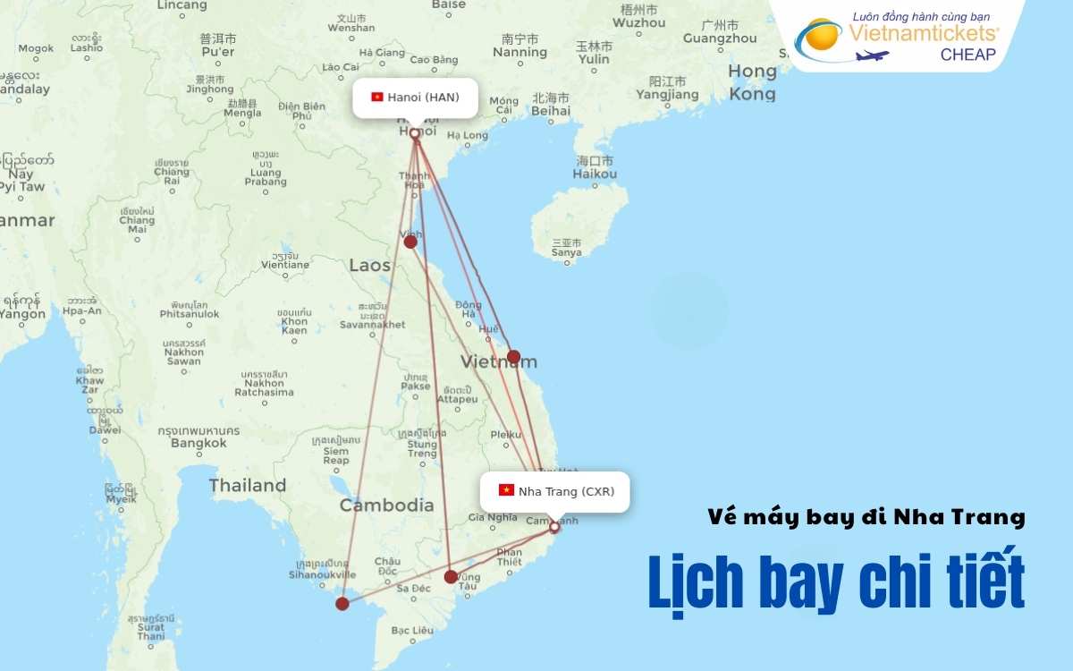 Lịch bay đi Nha Trang