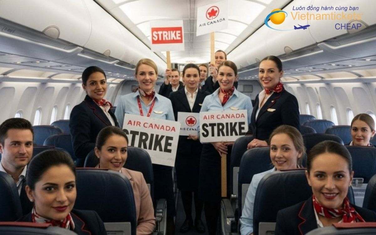 Hành trình Bay từ Việt Nam đi Northwest Territories