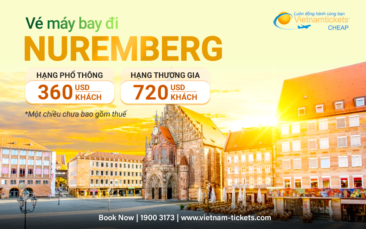 Vé Máy Bay Đi Nuremberg
