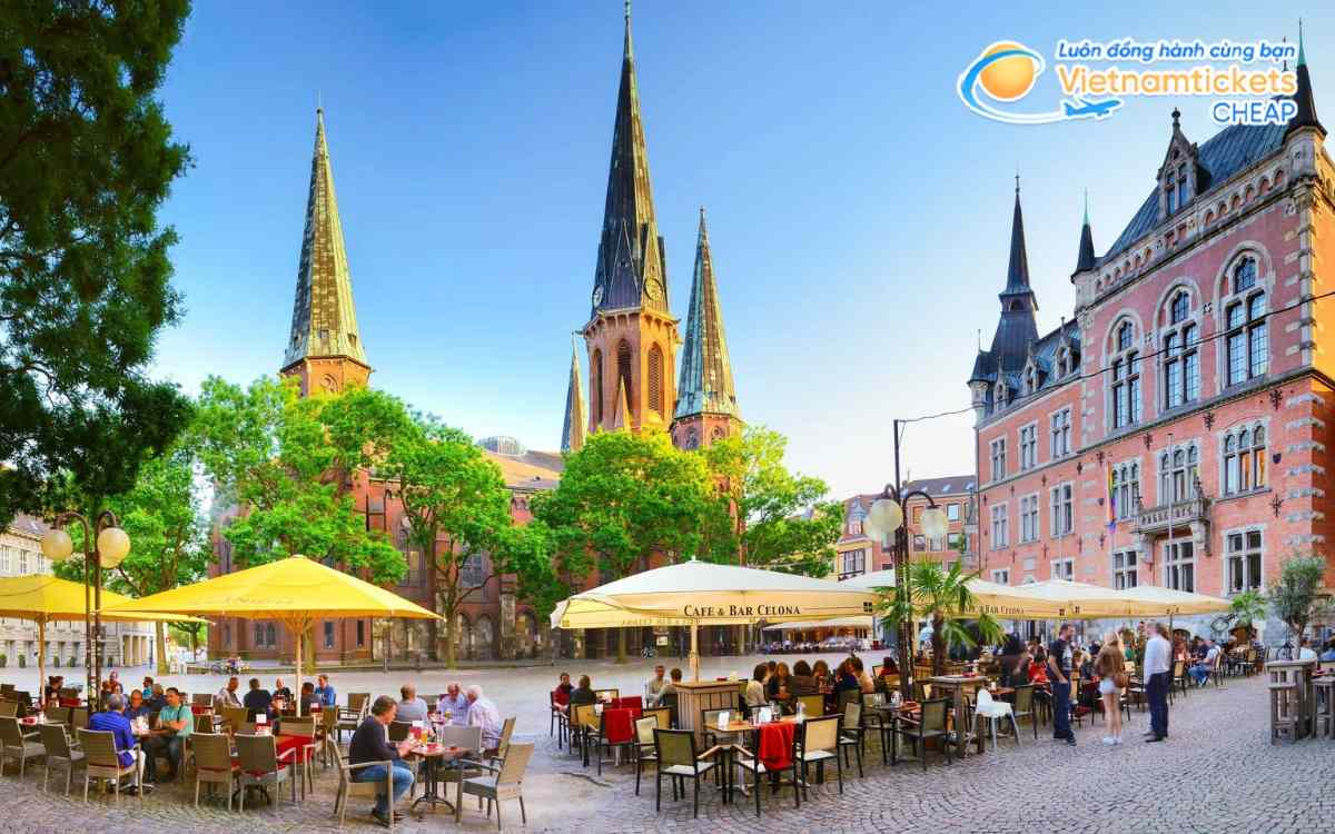 Săn v&eacute; m&aacute;y bay đi Oldenburg ưu đ&atilde;i