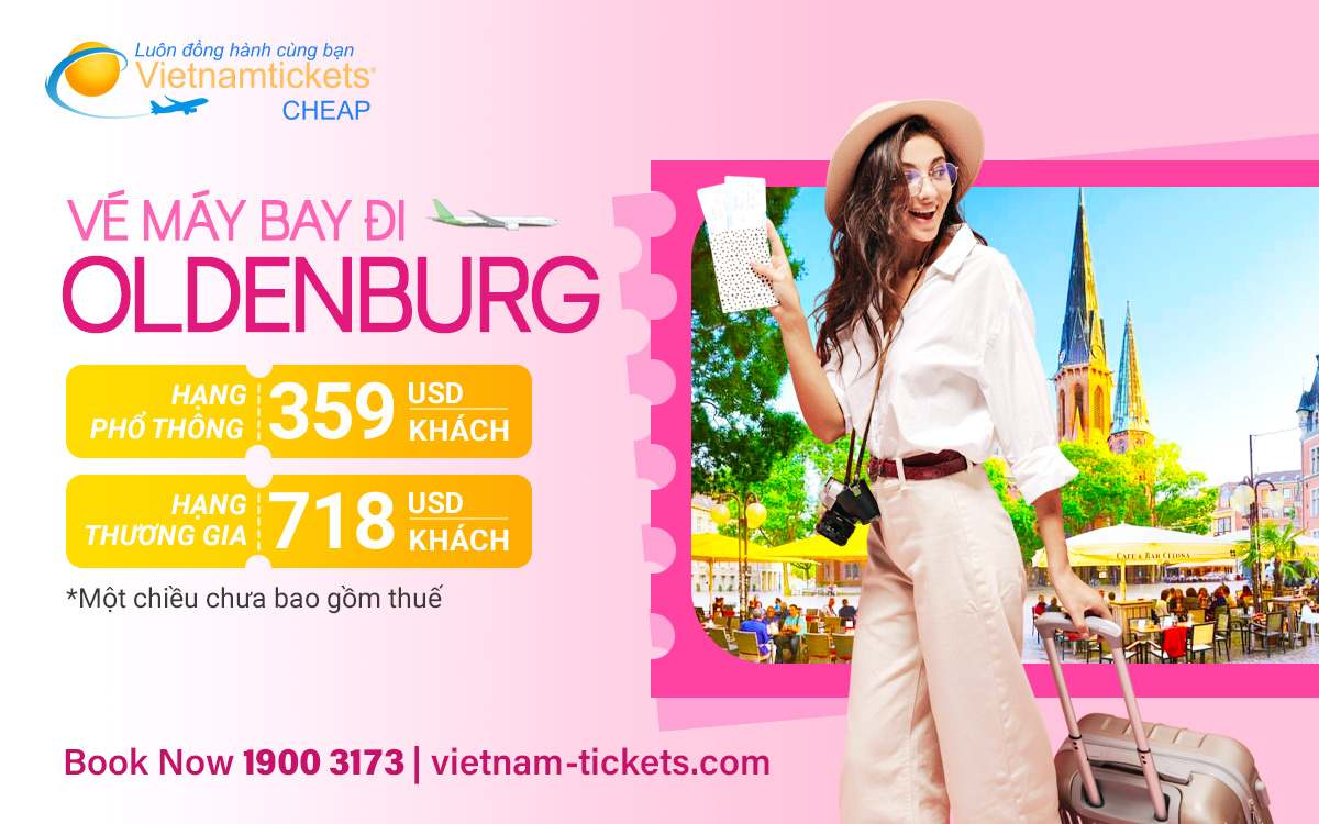 Vé Máy Bay Đi Oldenburg