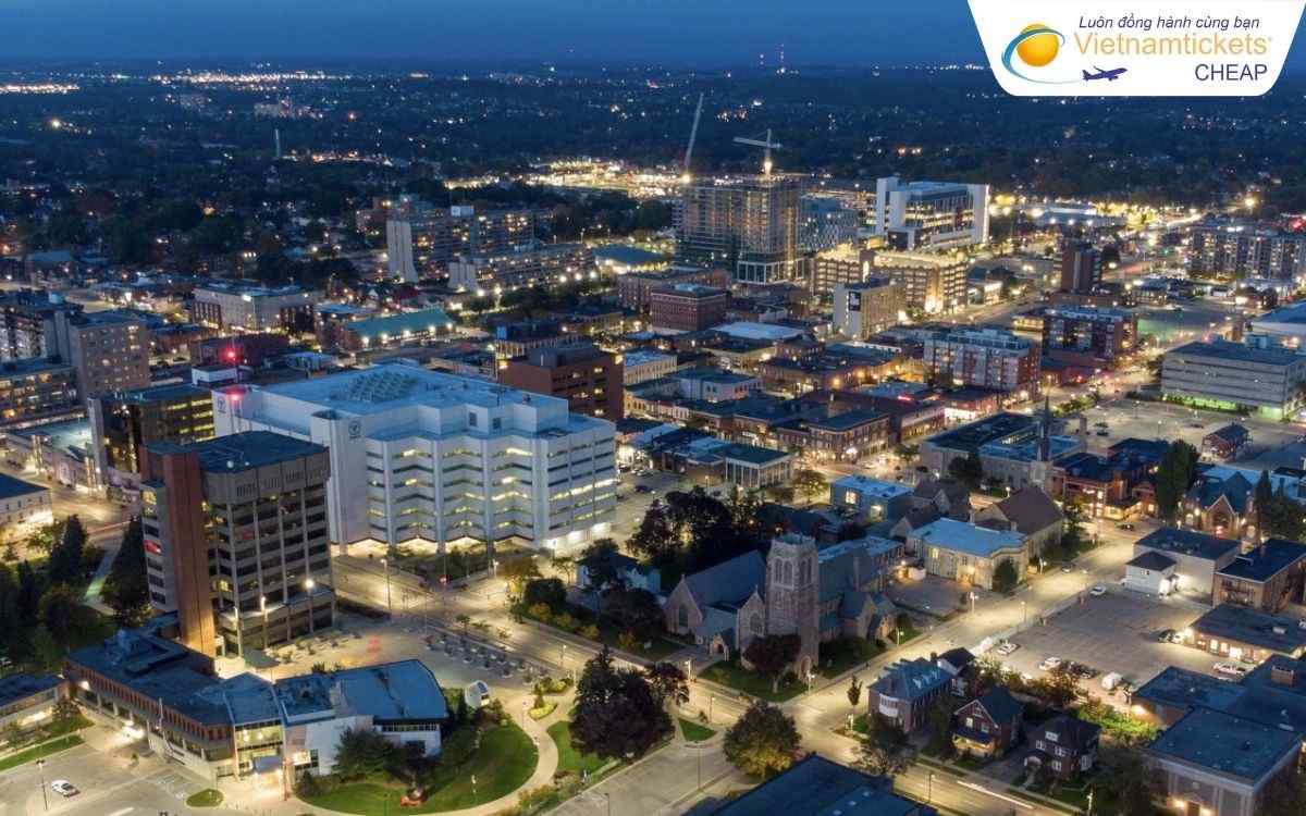 Lộ trình bay từ Việt Nam đến Oshawa hiện nay