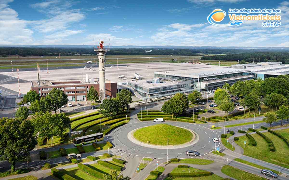 Hạ cánh tại sân bay Munster Osnabruck