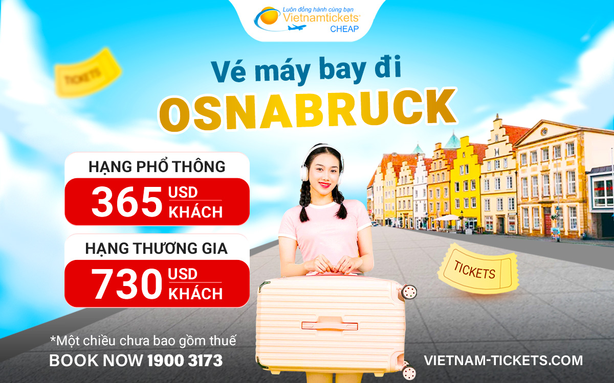 Vé Máy Bay Đi Osnabruck