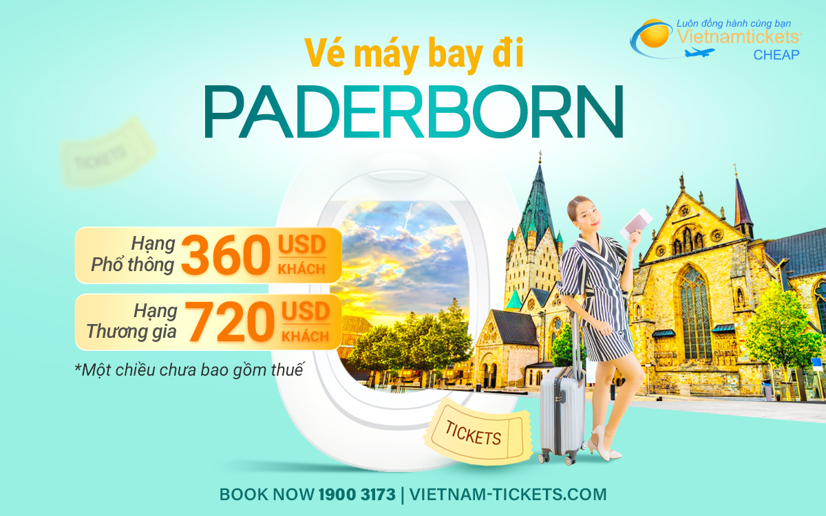 Vé Máy Bay Đi Paderborn