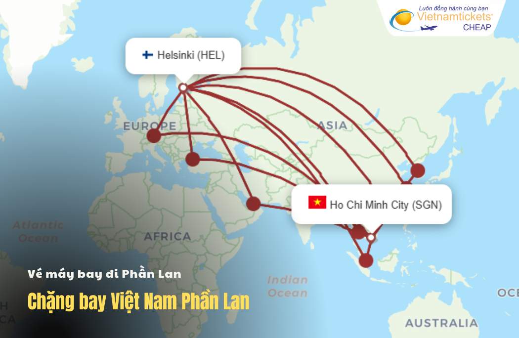 Thông tin chặng bay đi Phần Lan