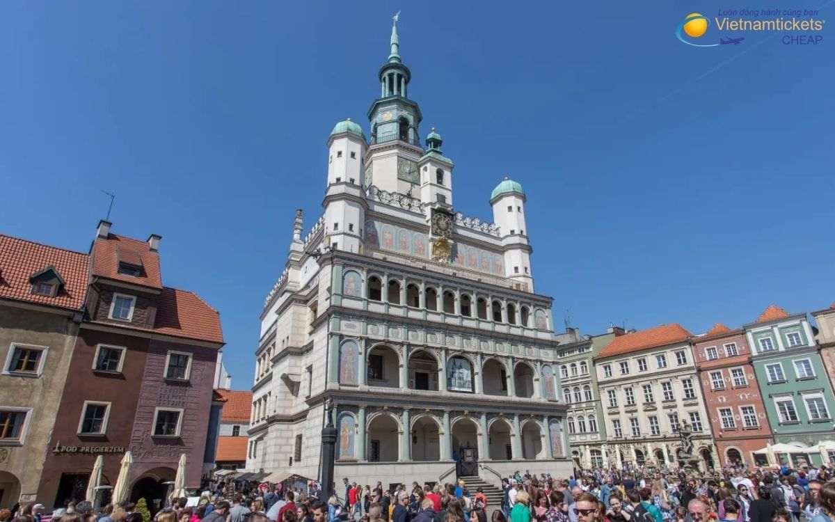 Giới thiệu vé máy bay đi Poznan
