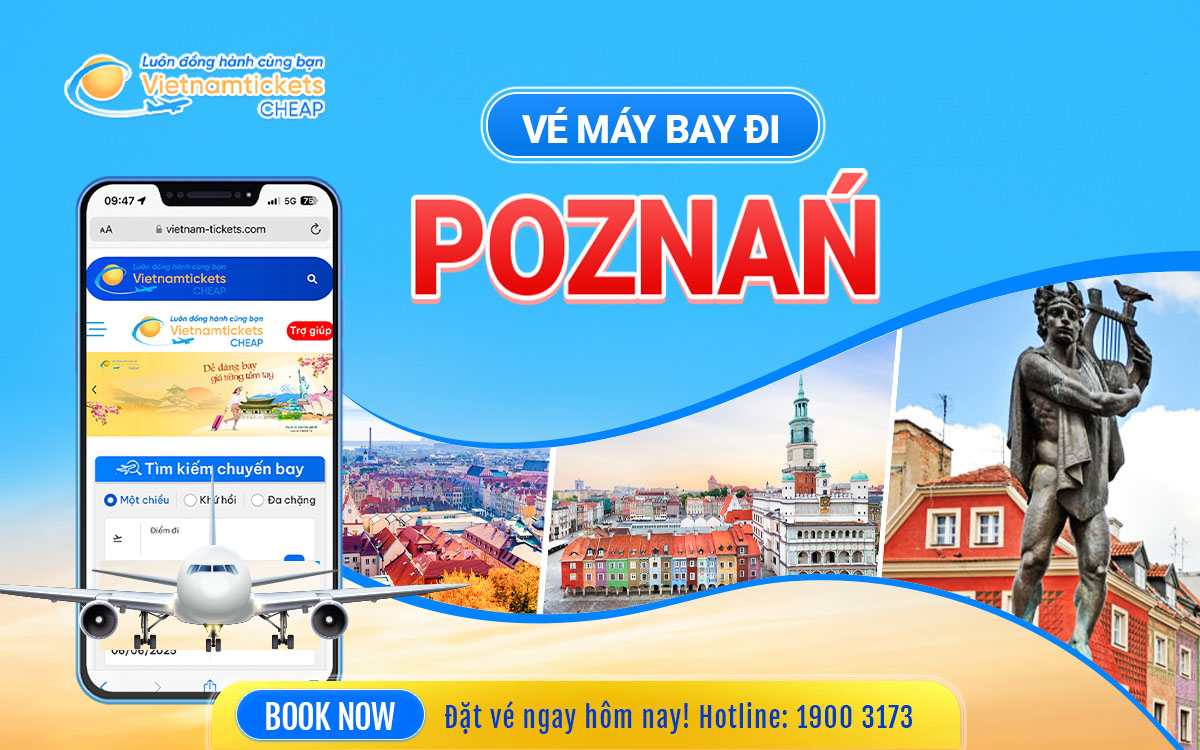 Vé đi Poznan