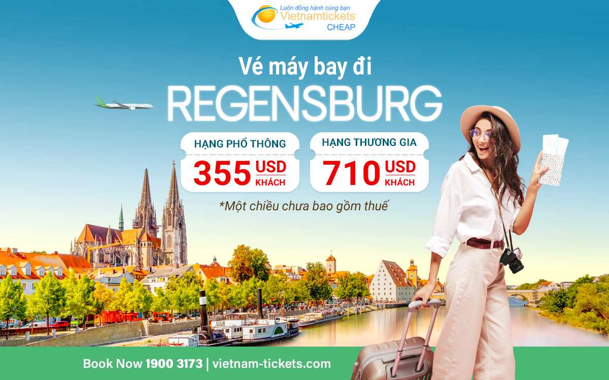 Vé Máy Bay Đi Regensburg