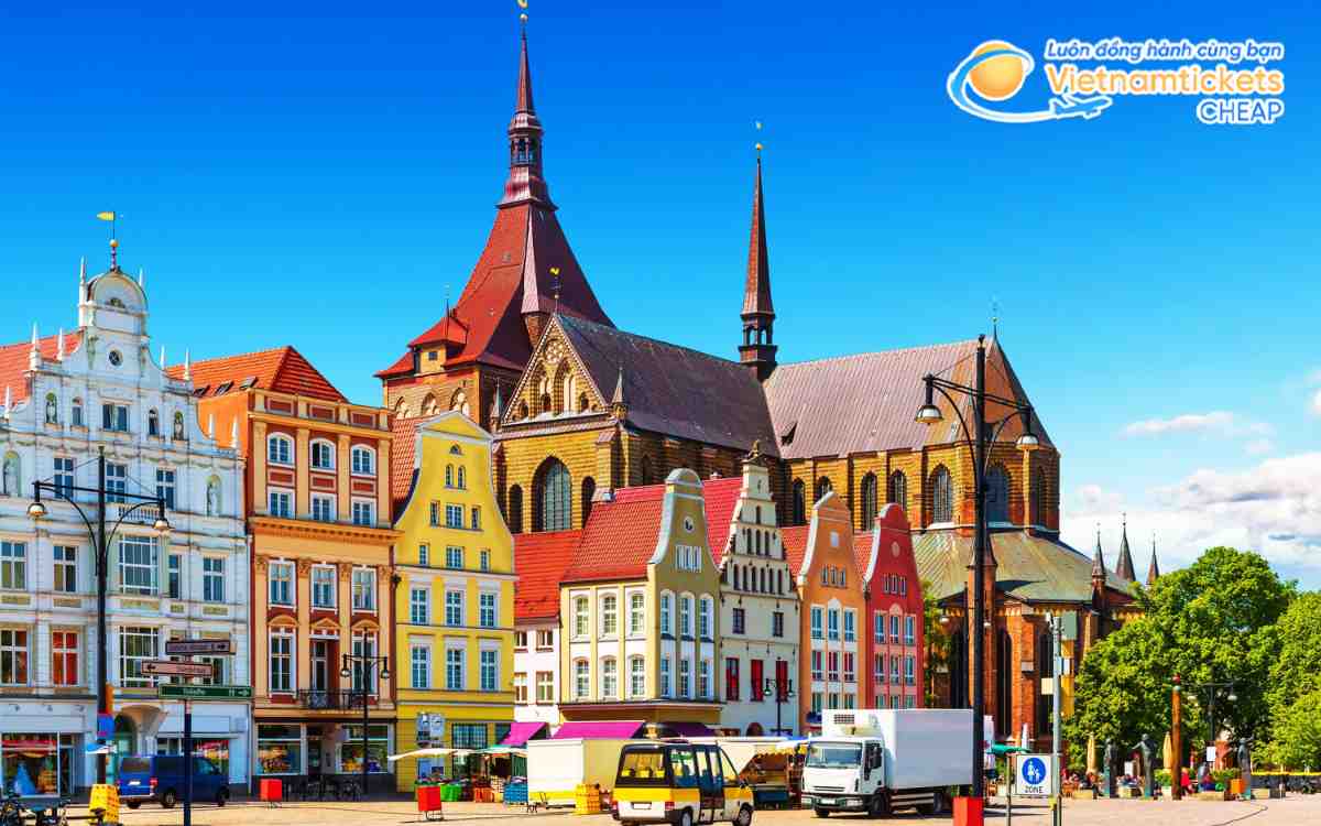 Đặt vé máy bay đi Rostock
