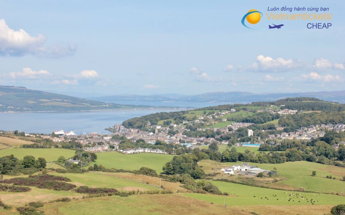 Cách đặt vé máy bay để đến được Rothesay