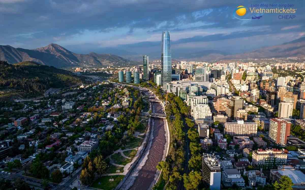 Giá vé máy bay đi Santiago