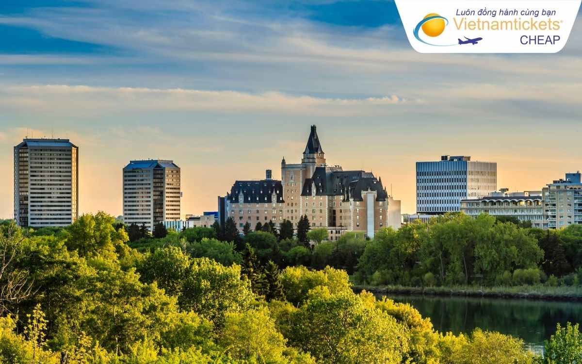 Lịch bay và các chặng phổ biến đến Saskatchewan