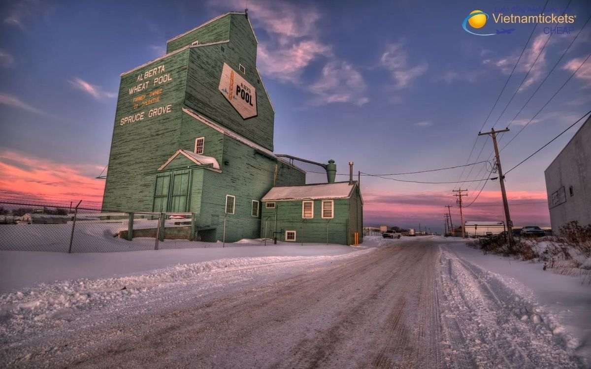Giá vé máy bay đi Spruce Grove