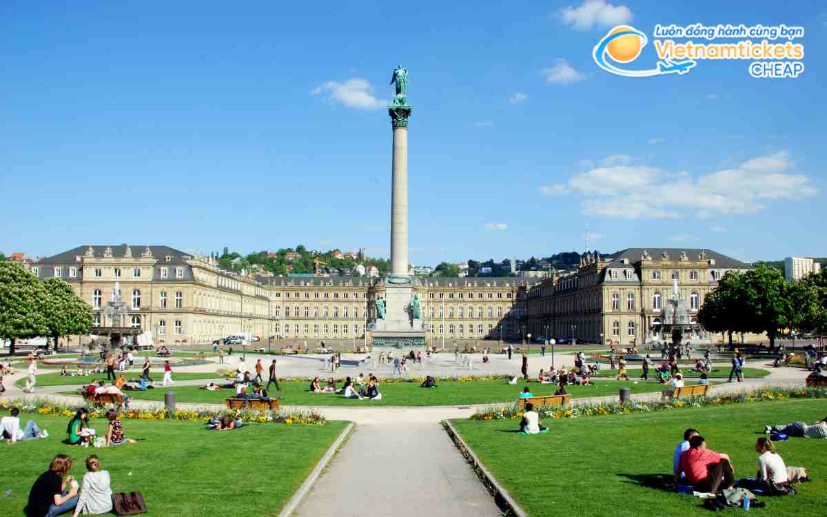 Đặt vé máy bay đi Stuttgart giá rẻ