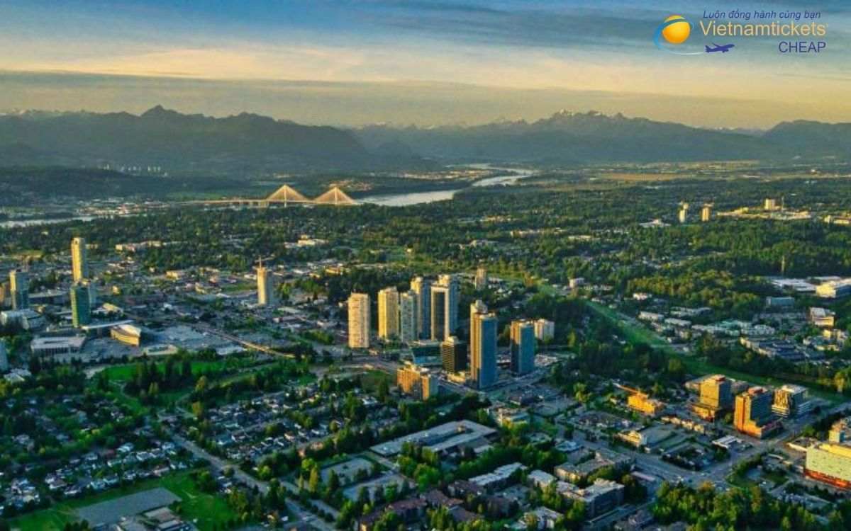 V&eacute; m&aacute;y bay đi Surrey gi&aacute; bao nhi&ecirc;u