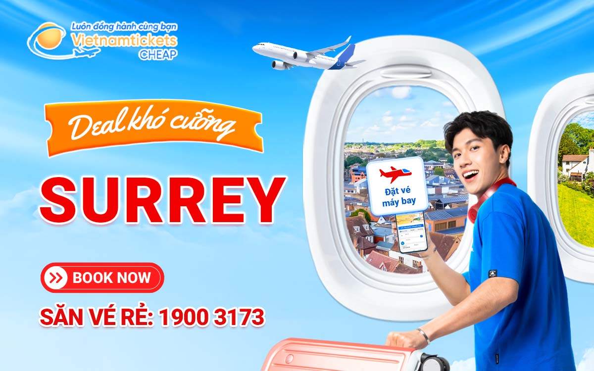 Vé đi Surrey