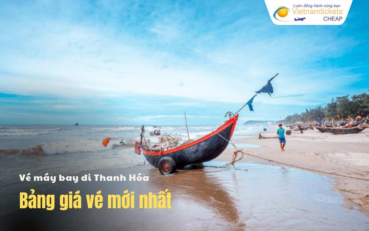 Bảng giá vé máy bay đi Thanh Hóa