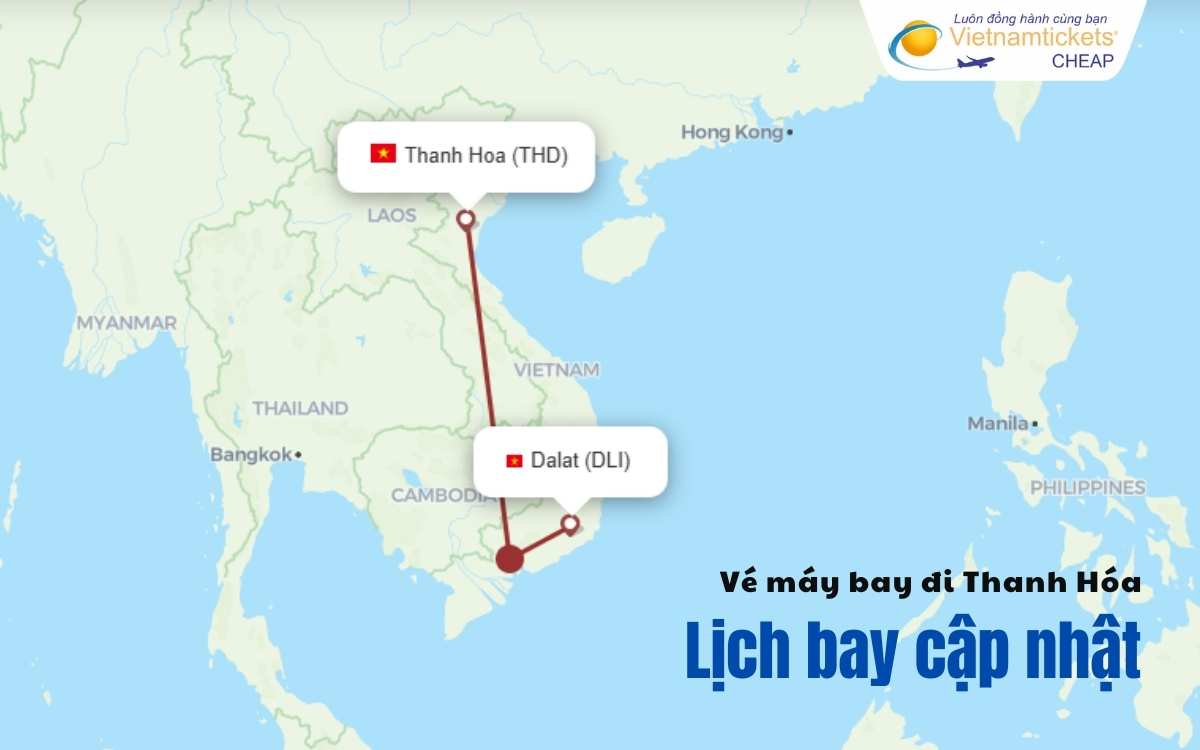 Lịch bay Thanh Hóa