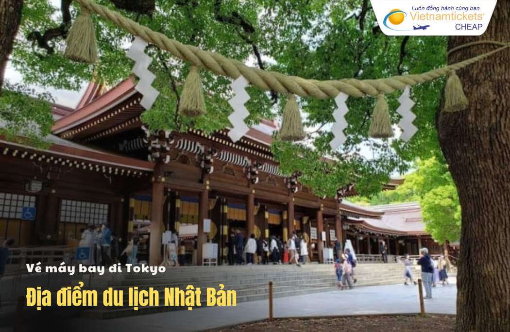 Vé máy bay đi Tokyo để tham quan địa điểm du lịch